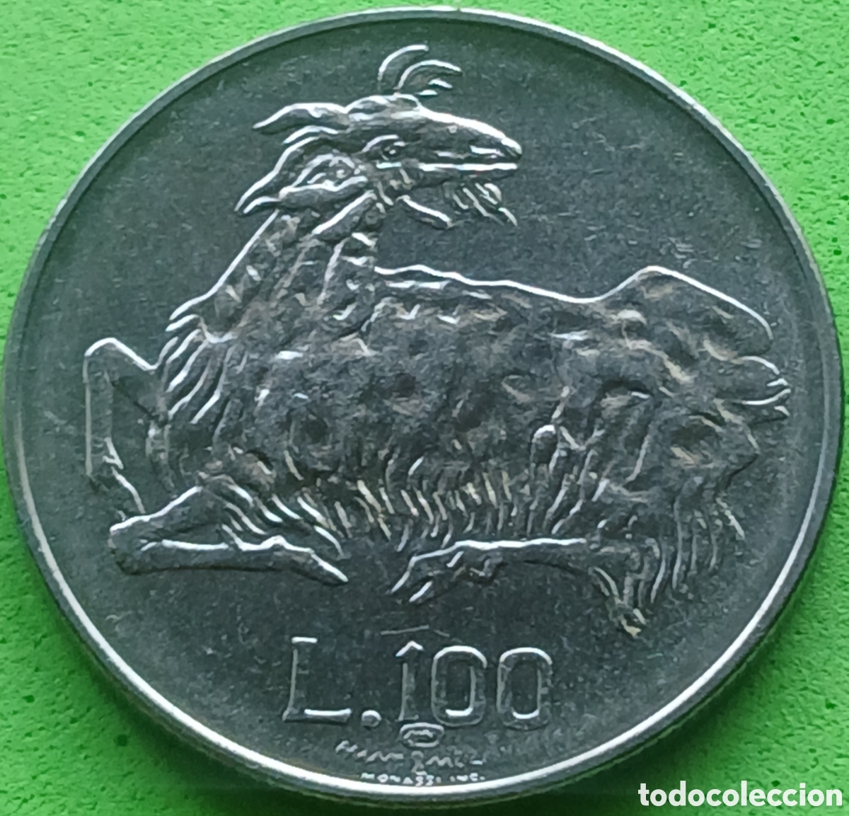 Monedas antiguas de Europa: San Marino 100 liras 1974 km#36