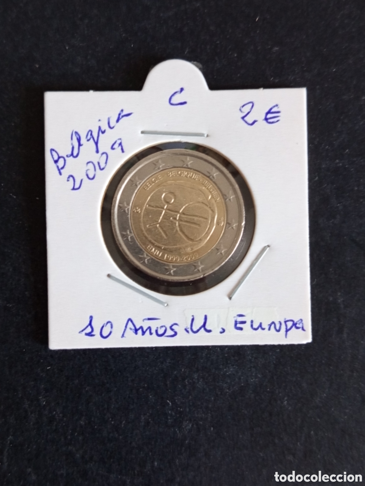Monedas antiguas de Europa: B&eacute;lgica, 2009. 2&euro; conmemorativo circulado. X Alis Uni&oacute;n Europea. Pedido m&iacute;nimo 3 &euro;. Ver fotos