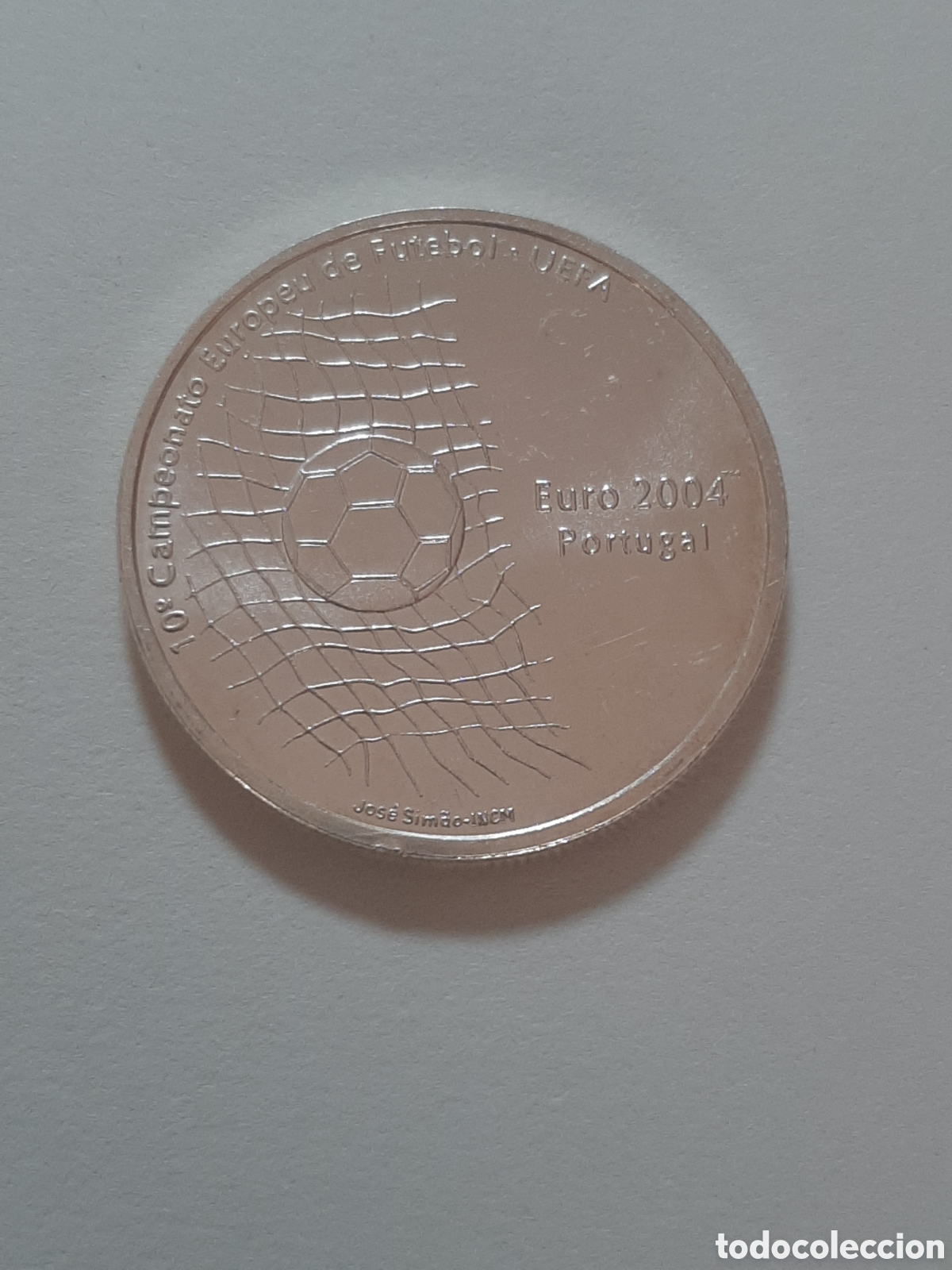 Monedas antiguas de Europa: PORTUGAL 1000 ESCUDOS 2001 PLATA EUROCOPA DE FUTBOL UEFA 2004