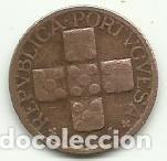 Moedas antigas da Europa: PORTUGAL - 10 ( X ) CENTAVOS - ANO 1944 - BRONCE - FOTOS