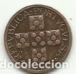 Monete antiche di Europa: PORTUGAL - 10 ( X ) CENTAVOS - ANO 1944 - BRONCE - FOTOS