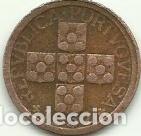 Monedas antiguas de Europa: PORTUGAL - 10 ( X ) CENTAVOS - ANO 1952 - BRONCE - DIFICIL - FOTOS