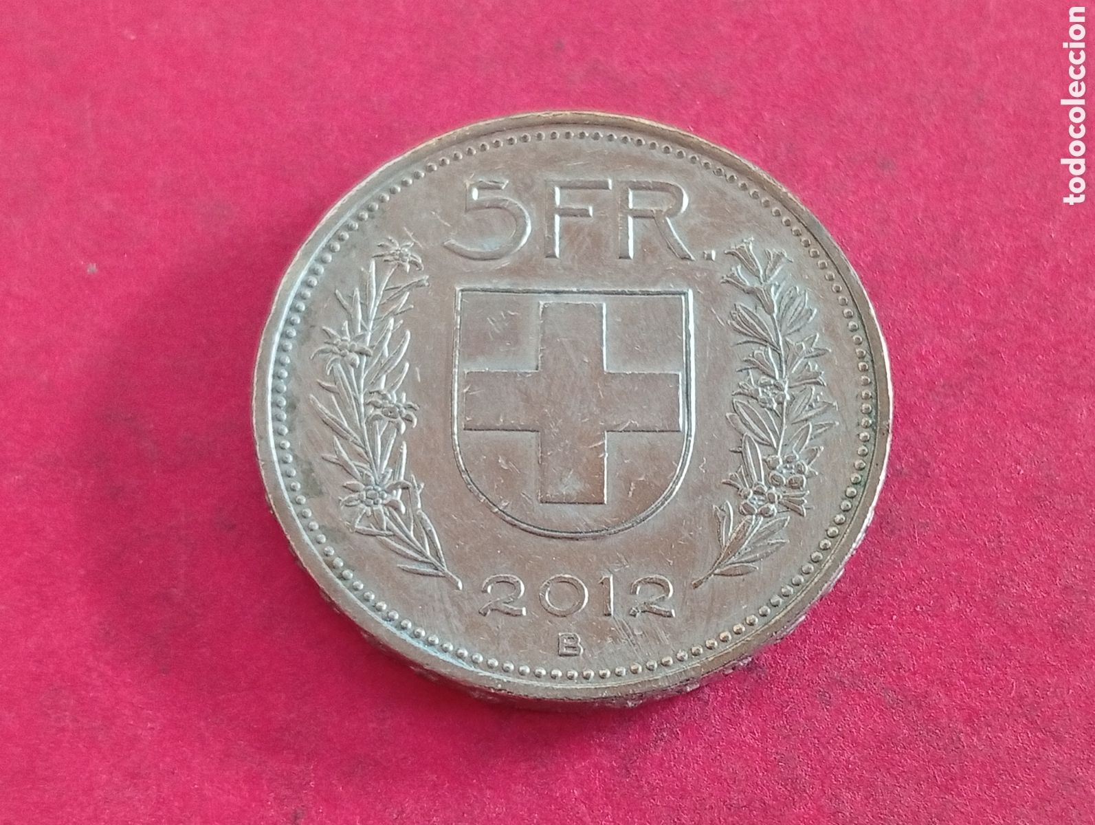 Monedas antiguas de Europa: 5 francos de Suiza 2012 - Foto 1