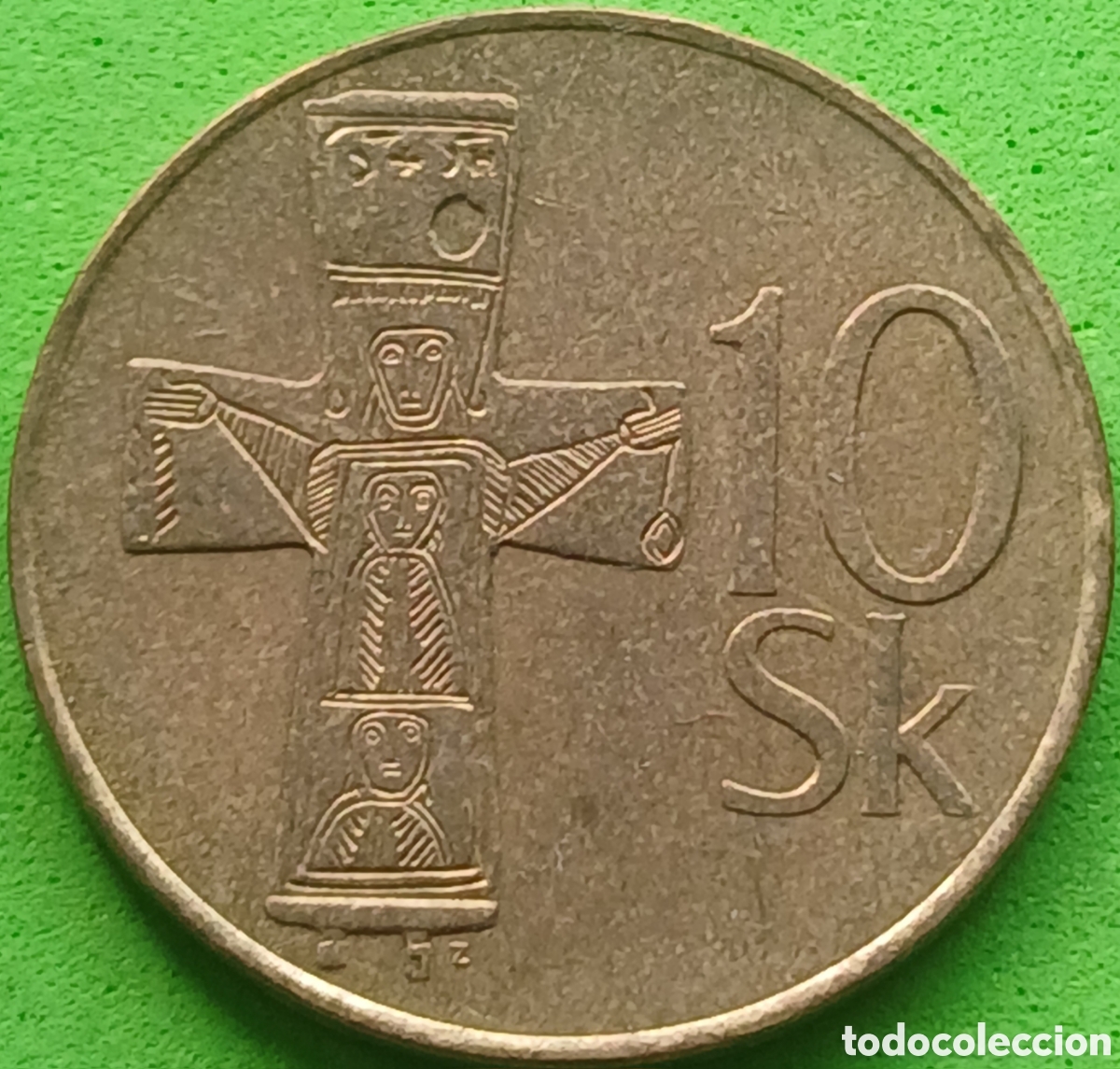 Monedas antiguas de Europa: Eslovaquia 10 coronas 2003 km#11.1