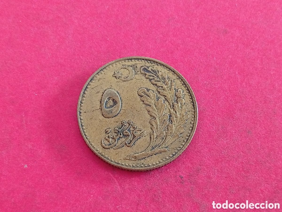 Monedas antiguas de Europa: Moneda de Turqu&iacute;a 1925 - Foto 1