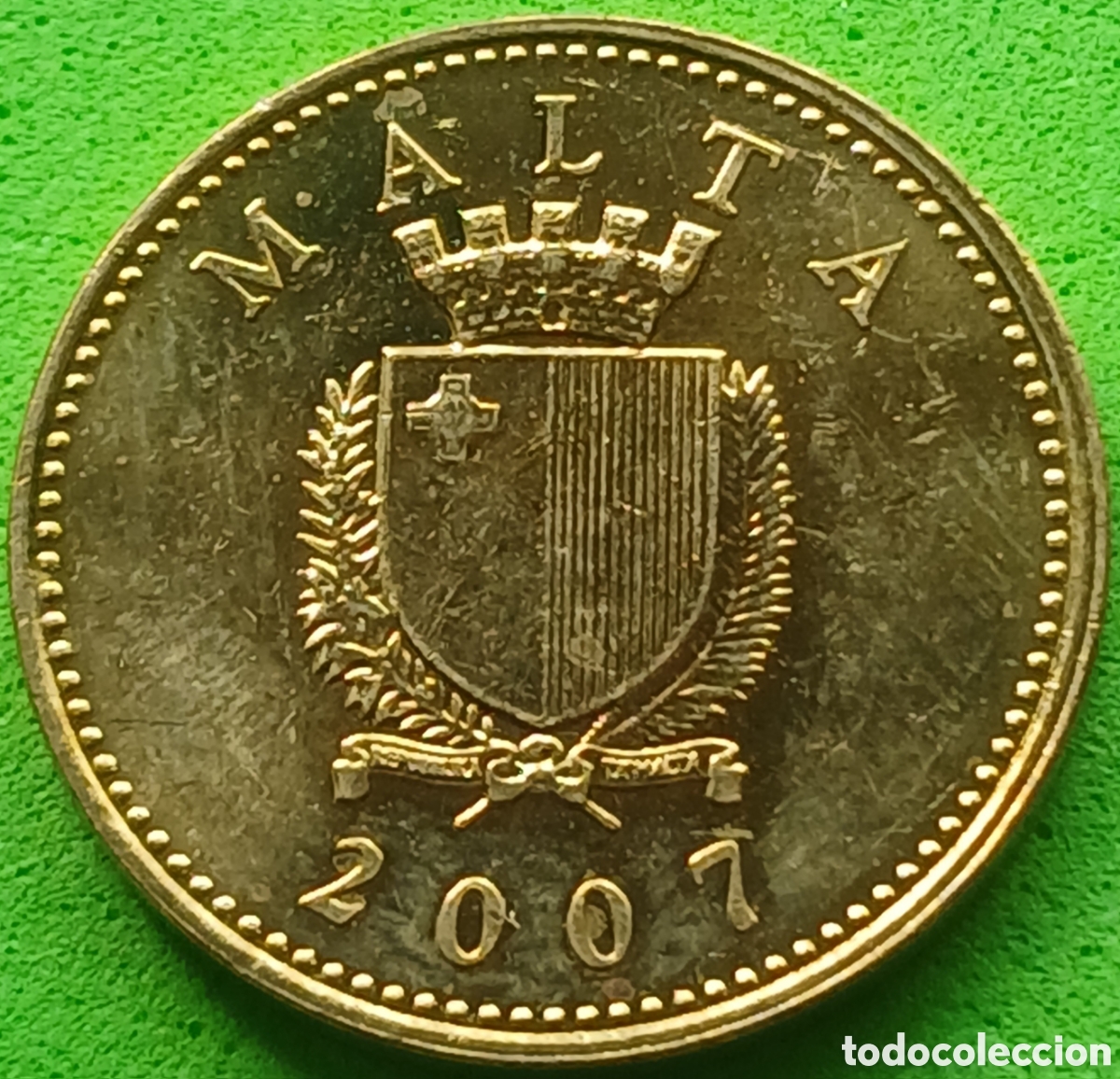 Monedas antiguas de Europa: Malta 1 cent 2007 km#93 - Foto 2