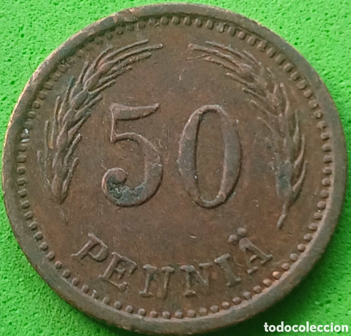 Monedas antiguas de Europa: Finlandia 50 pennia 1941 km#26a