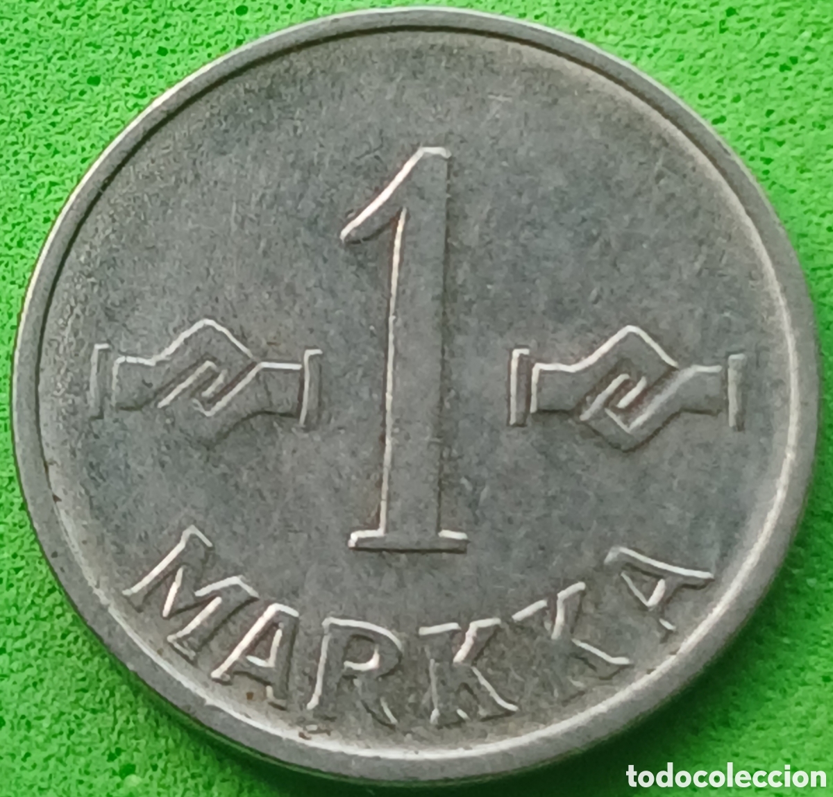 Monedas antiguas de Europa: Finlandia 1 marco 1955 km#36a