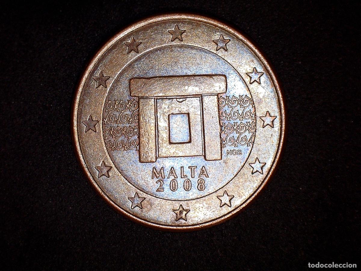 Monedas antiguas de Europa: 5 CENTIMOS CENT EURO MALTA 2008 CECA F CIRCULADA - MONEDAS USADAS EUROS (FRANCIA)
