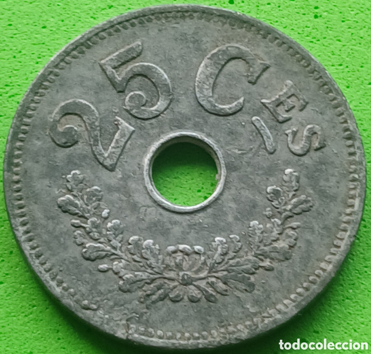 Monedas antiguas de Europa: Luxemburgo 25 c&eacute;ntimos 1916 km#29