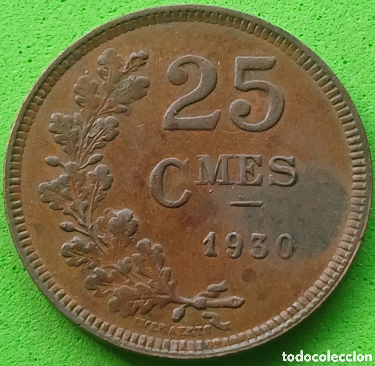 Monedas antiguas de Europa: Luxemburgo 25 c&eacute;ntimos 1930 km#42