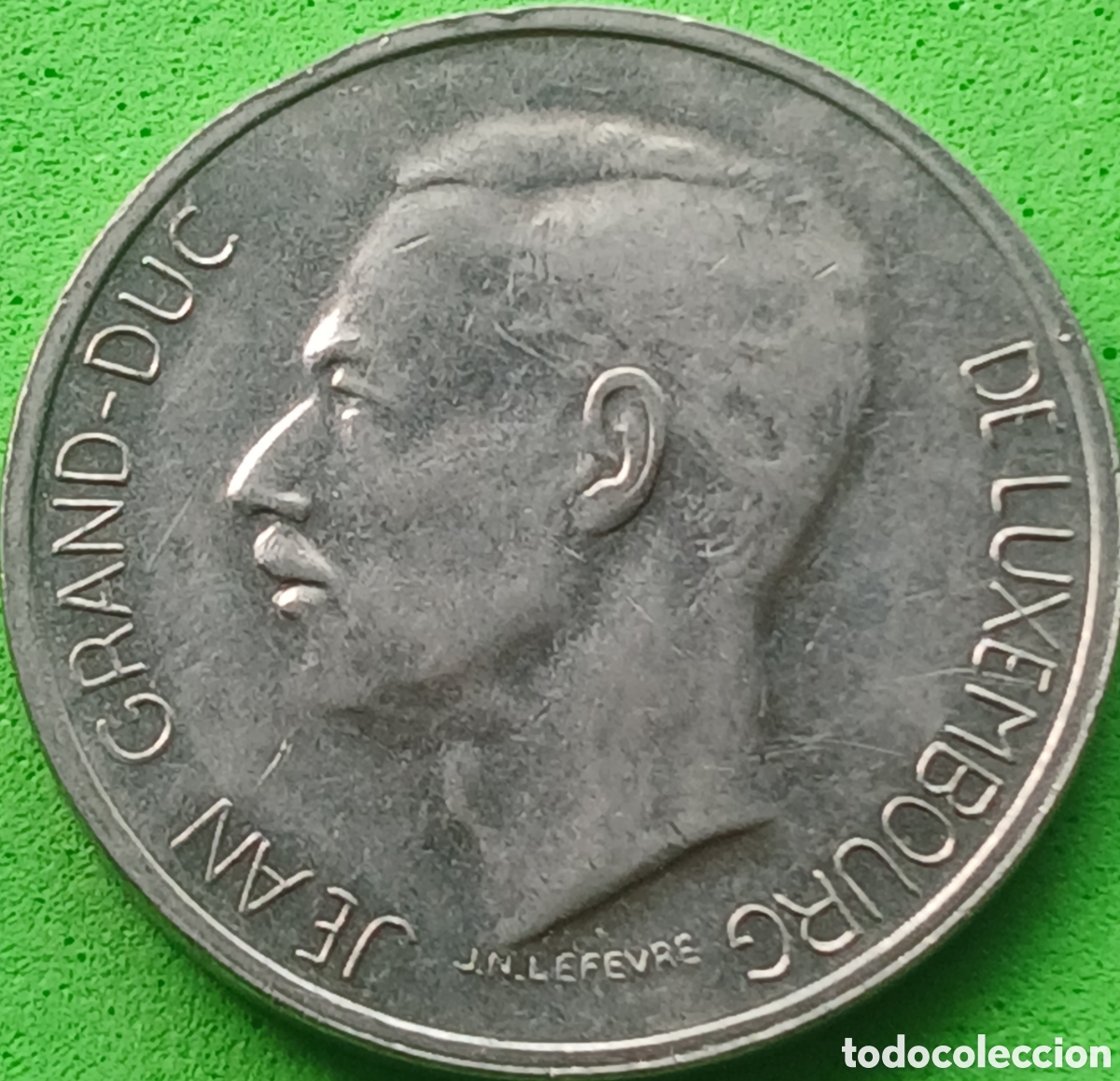 Monedas antiguas de Europa: Luxemburgo 10 francos 1972 km#57