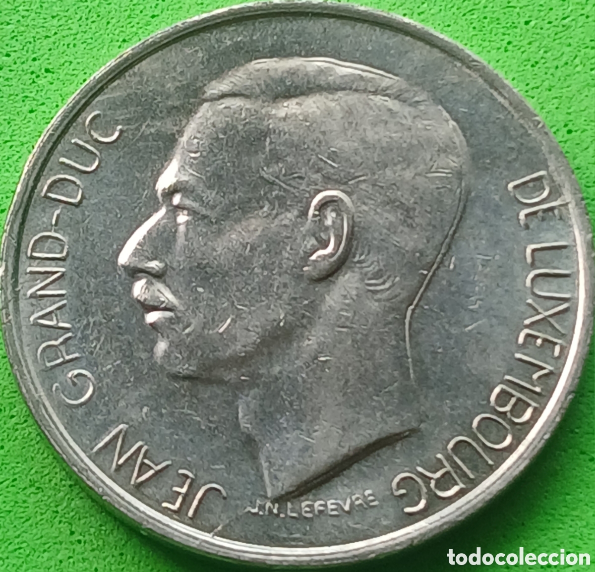 Monedas antiguas de Europa: Luxemburgo 10 francos 1976 km#57