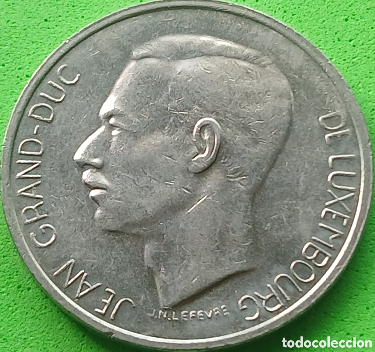 Monedas antiguas de Europa: Luxemburgo 10 francos 1978 km#57