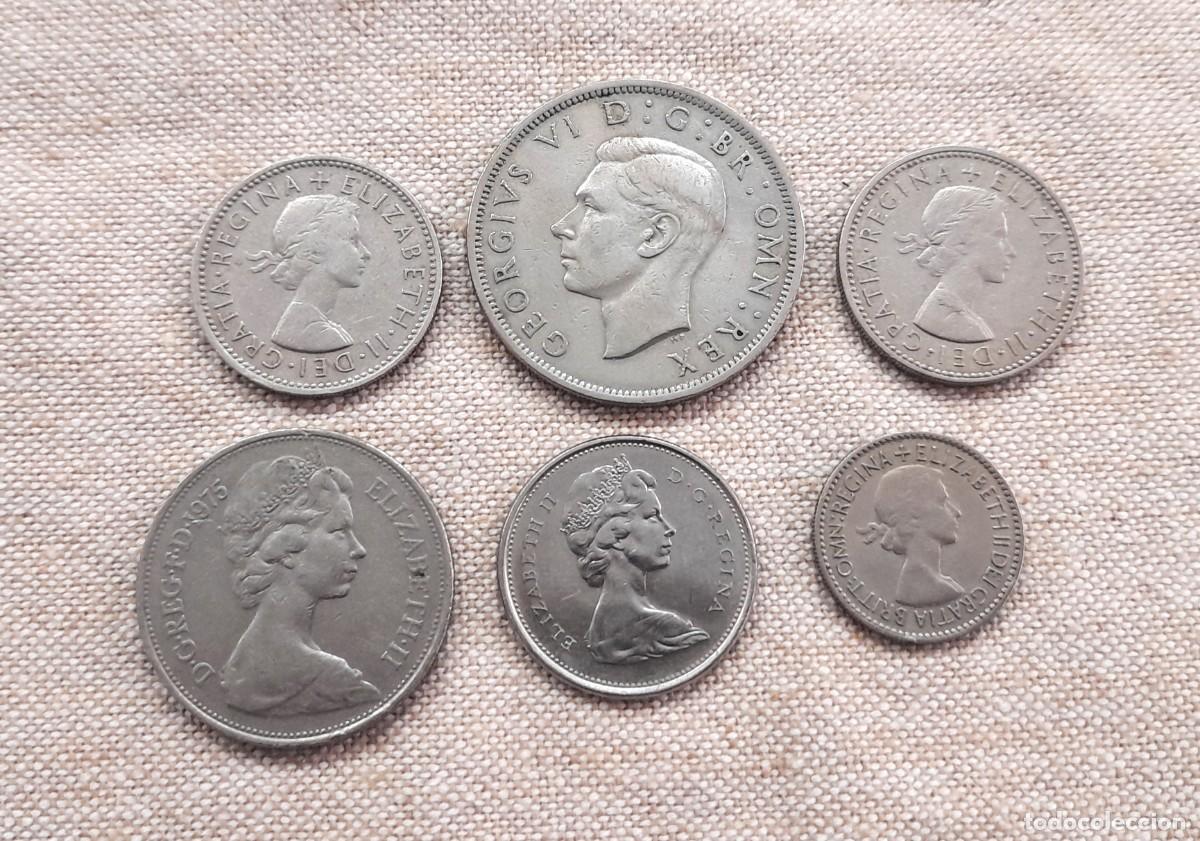 Monedas antiguas de Europa: Lote de 22 monedas extranjeras - Foto 5