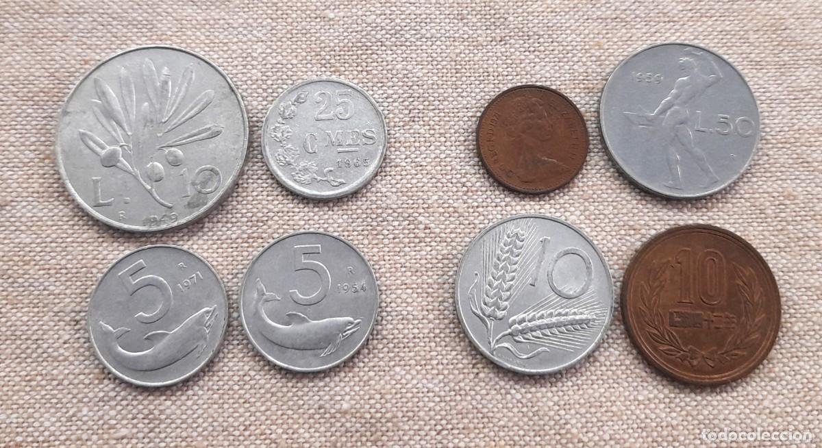 Monedas antiguas de Europa: Lote de 22 monedas extranjeras - Foto 8