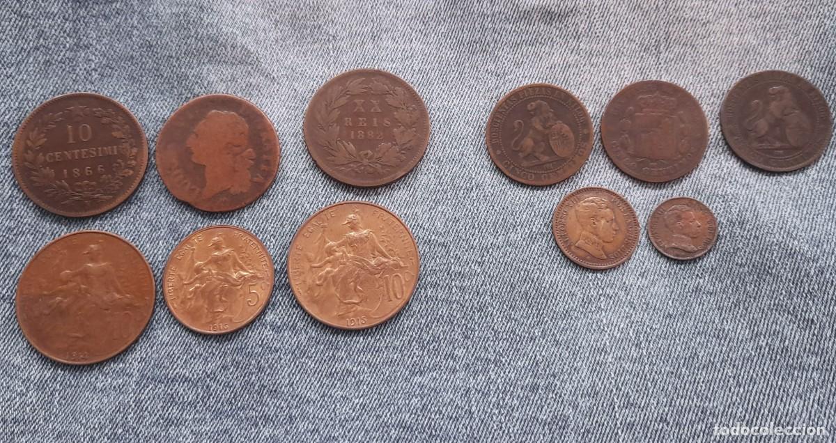 Monedas antiguas de Europa: Lote monedas Antiguas