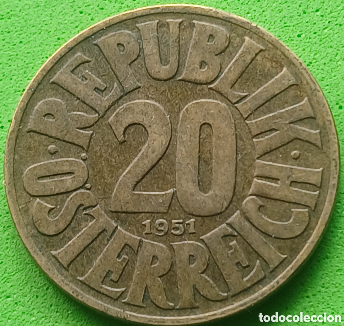 Monedas antiguas de Europa: Austria 20 groschen 1951 km#2877
