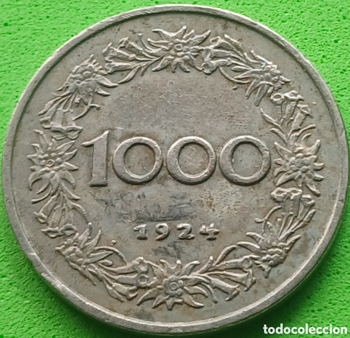 Monedas antiguas de Europa: Austria 1000 coronas 1924 km#2834