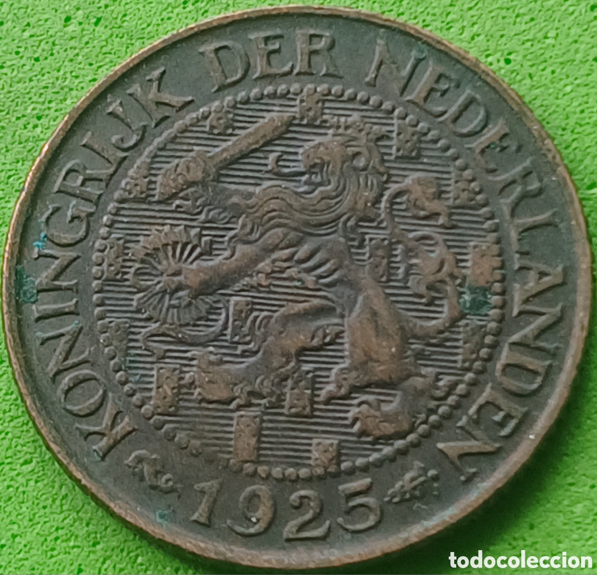 Monedas antiguas de Europa: Pa&iacute;ses Bajos 1 cent 1925 km#152