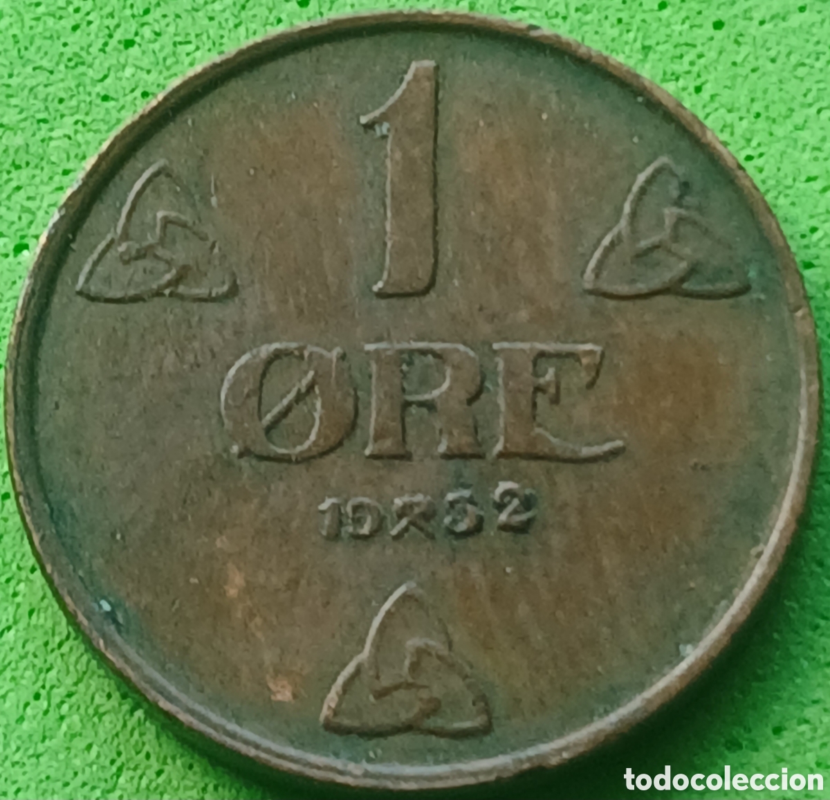 Monedas antiguas de Europa: Noruega 1 ore 1932 km#367