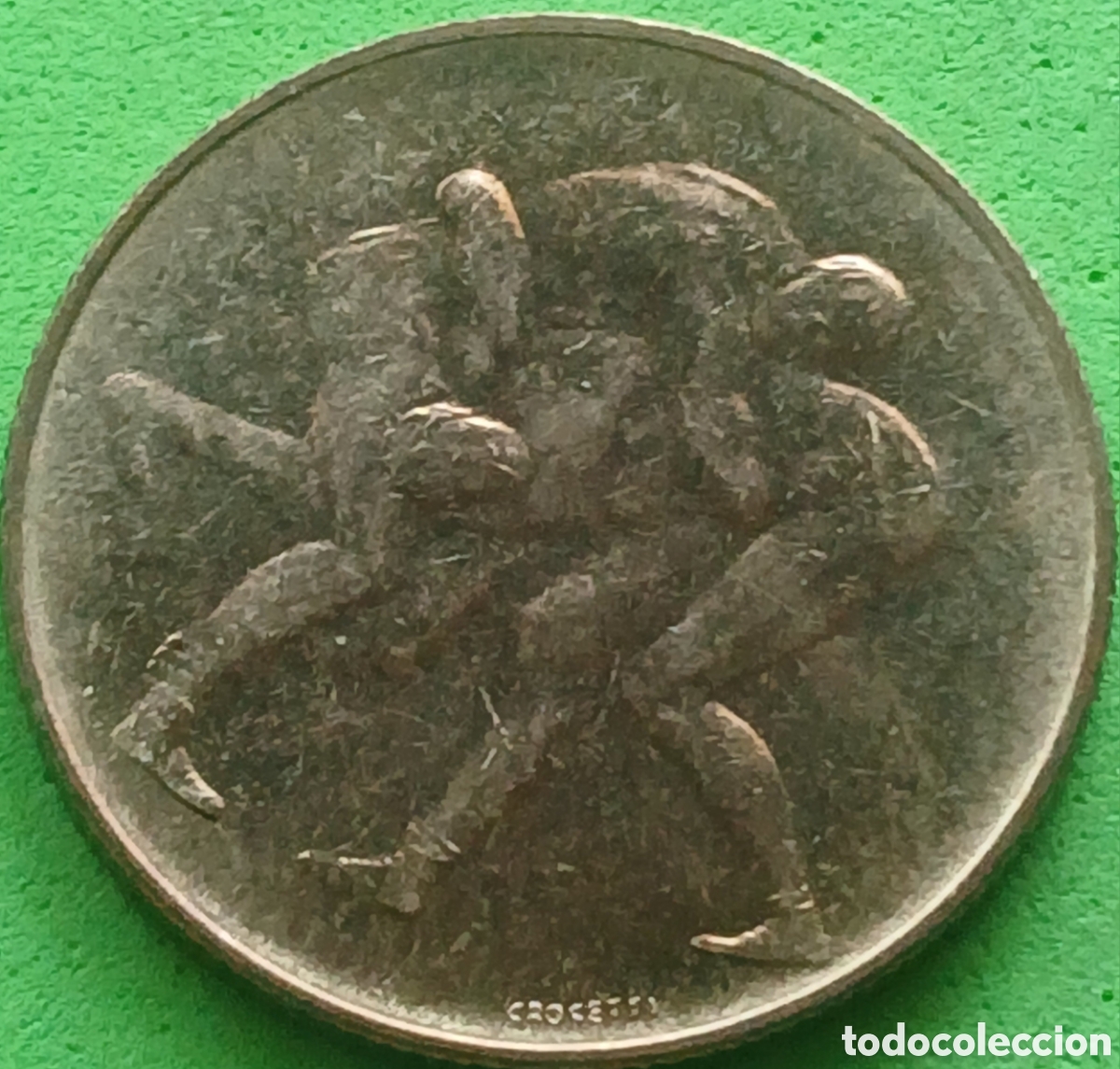 Monedas antiguas de Europa: San Marino 200 liras 1980 km#109 XXII Juegos Ol&iacute;mpicos de Verano
