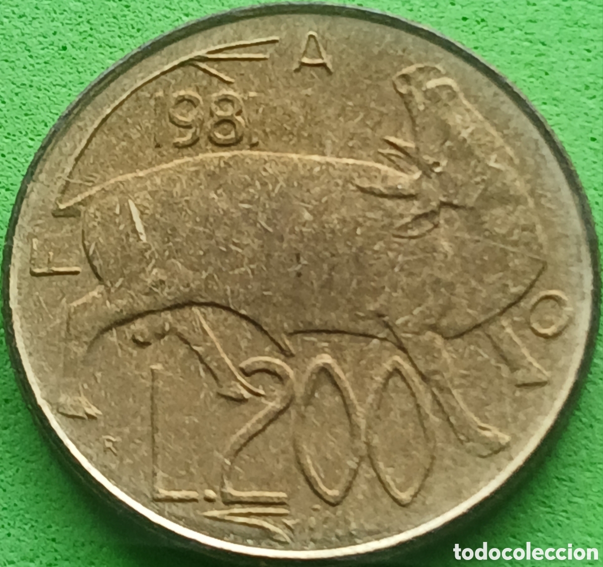 Monnaies anciennes de Europe: San Marino 200 liras 1981 km#123 Paz
