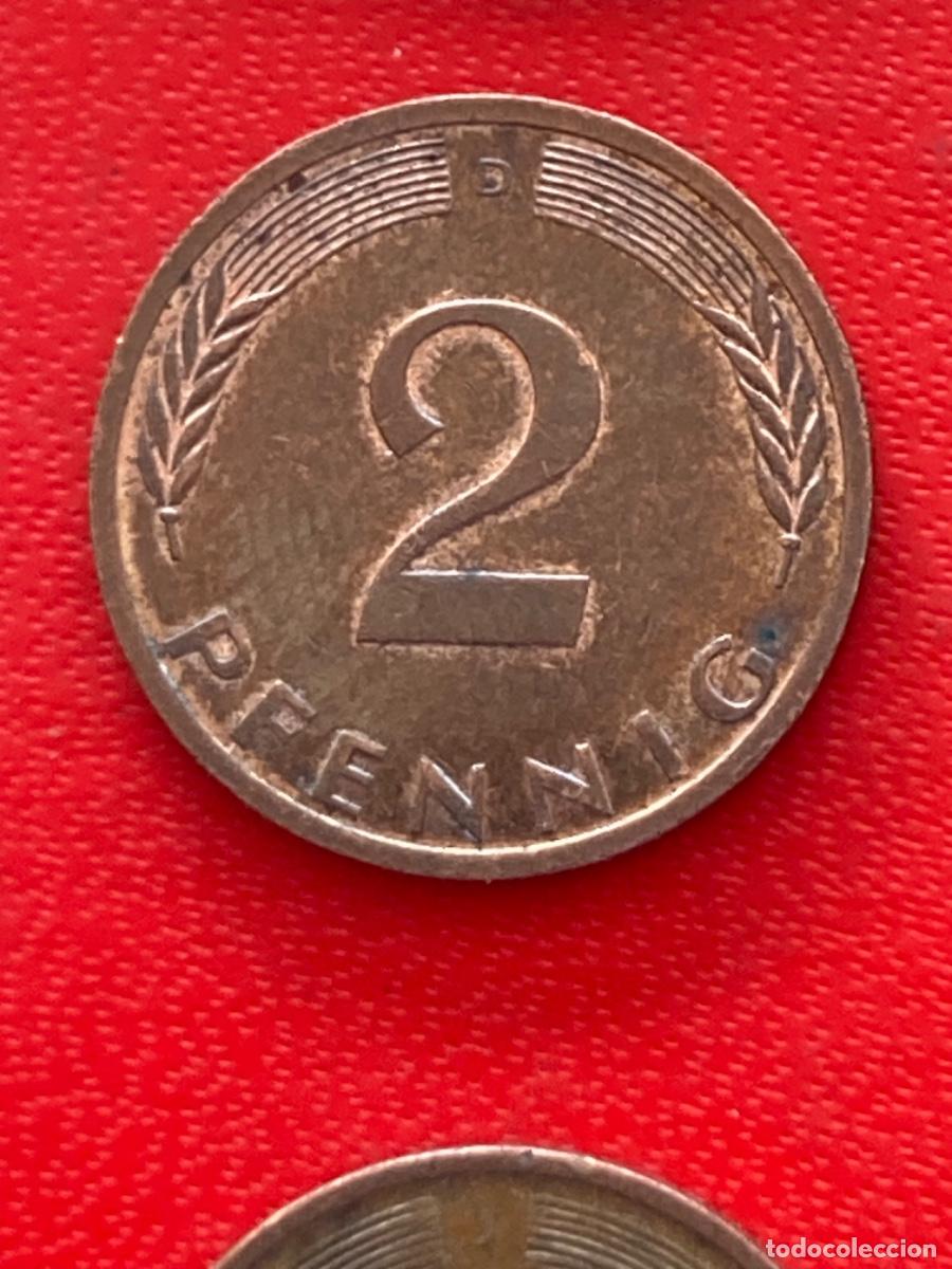 Monedas antiguas de Europa: M&uuml;nze Umlaufm&uuml;nze Deutschland 2 Pfennig 1995 M&uuml;nzzeichen D