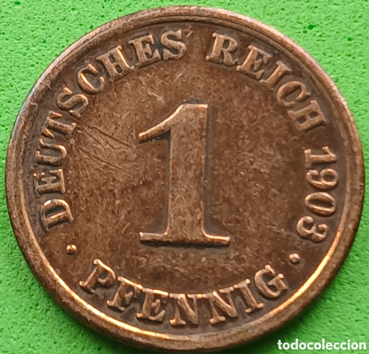 Monedas antiguas de Europa: Alemania Imperio 1 pfennig 1903 A km#10