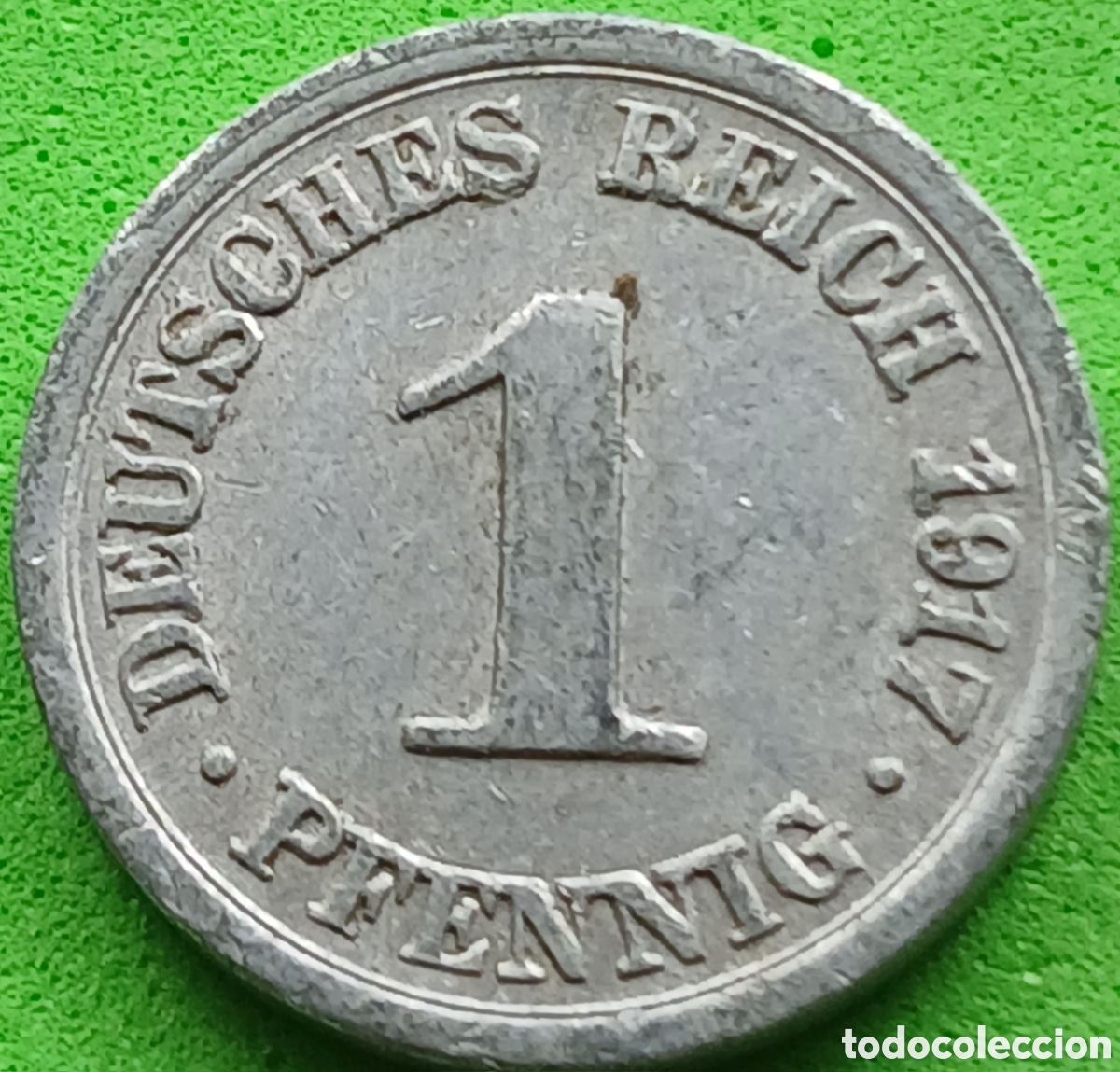 Monedas antiguas de Europa: Alemania Imperio 1 pfennig 1917 D km#24