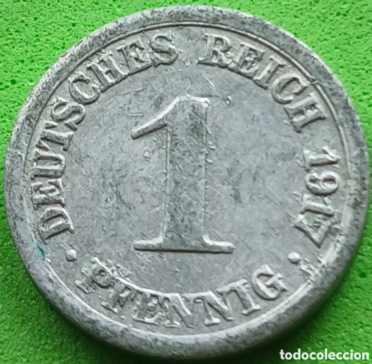 Monedas antiguas de Europa: Alemania Imperio 1 pfennig 1917 G km#24