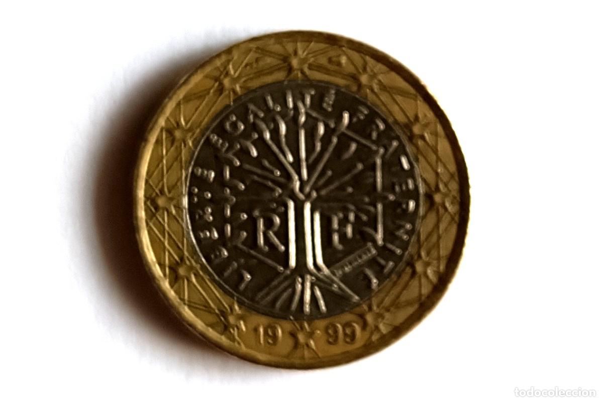 Monedas antiguas de Europa: MONEDA 1 EURO - FRANCIA 1999 - CIRCULADA (11)