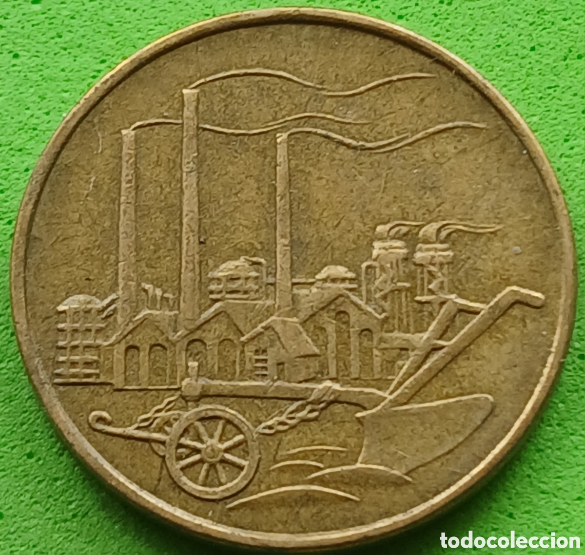 Monedas antiguas de Europa: Alemania Oriental 50 pfennig 1950 km#4