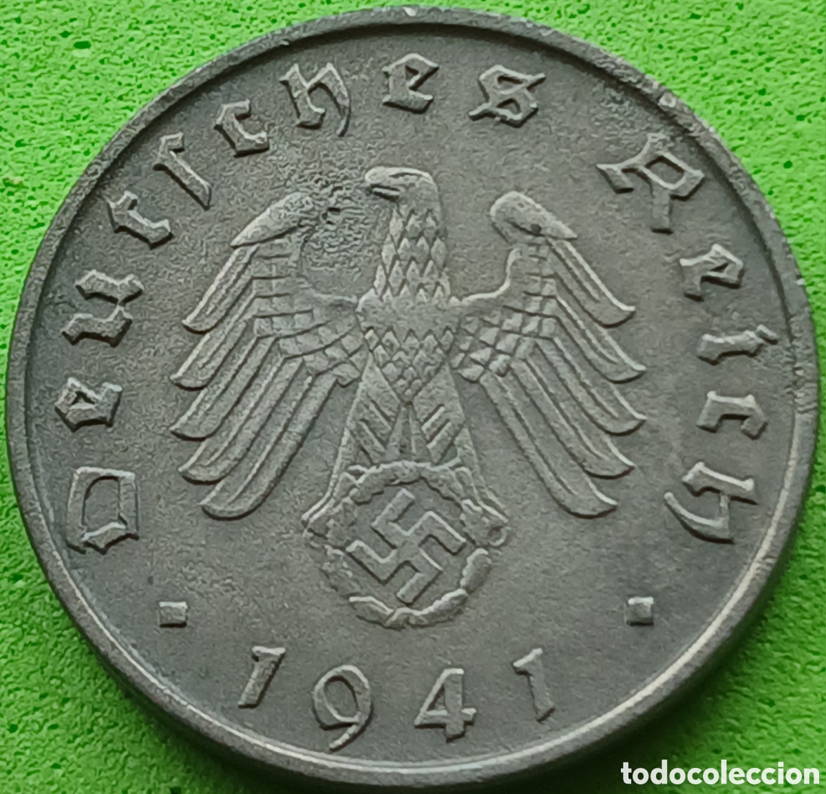 Monedas antiguas de Europa: Alemania Tercer Reich 10 reichspfennig 1941 B km#101