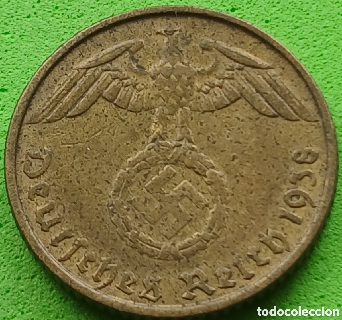 Monedas antiguas de Europa: Alemania Tercer Reich 5 reichspfennig 1938 A km#91