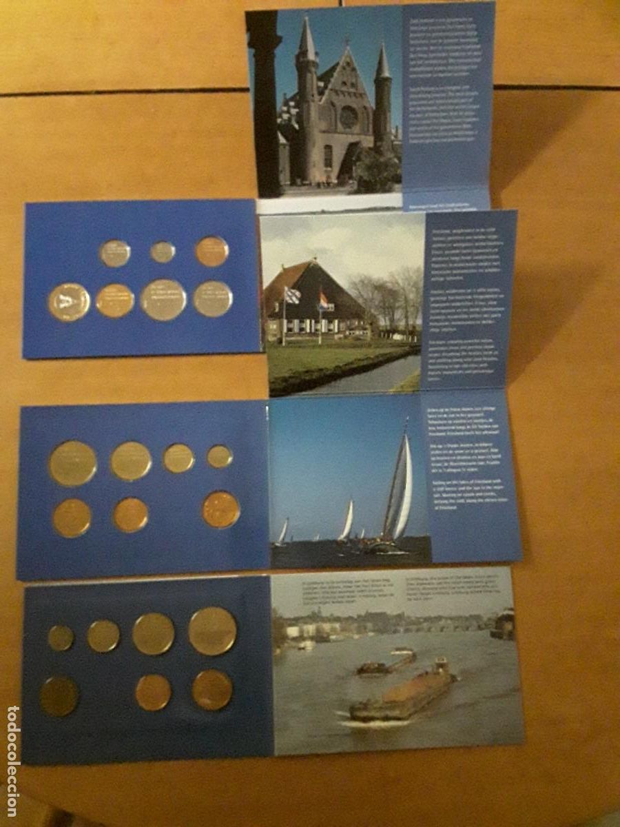 Monedas antiguas de Europa: HOLANDA - LOTE CARTERAS OFICIALES A&Ntilde;O 1993+1994+1995.