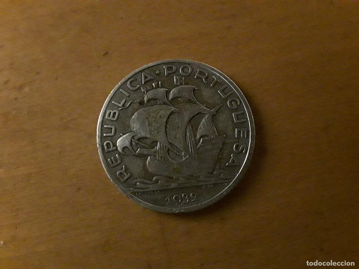 Monedas antiguas de Europa: PORTUGAL - 10 ESCUDOS DE PLATA A&Ntilde;O 1932.