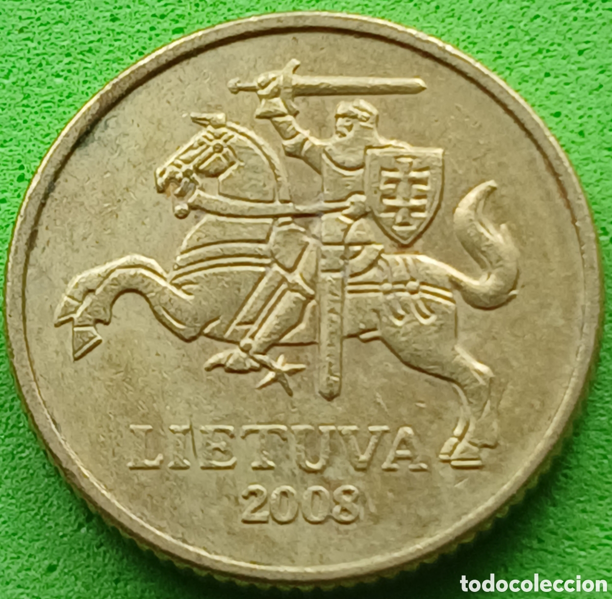 Monedas antiguas de Europa: Lituania 10 centu 2008 km#106