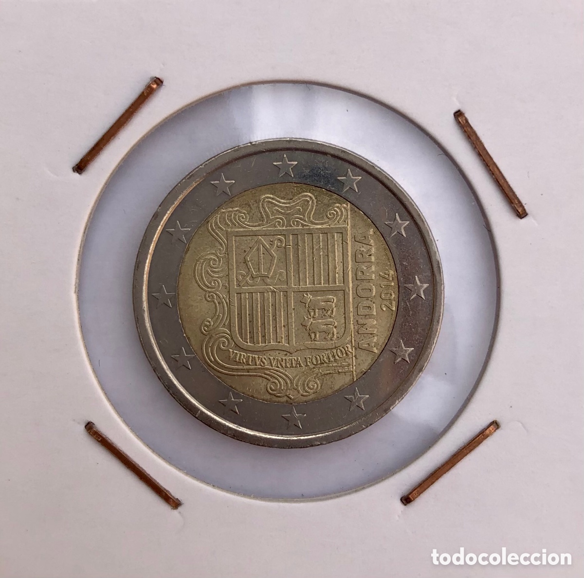 Monedas antiguas de Europa: Moneda 2 Euros Andorra 2014 Escudella Escudo Tirada Corta 500k