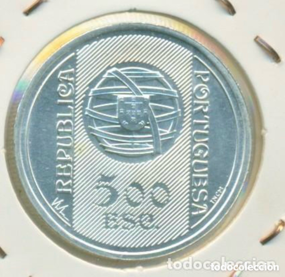 Monedas antiguas de Europa: 500 ESCUDOS DE PLATA DE 1996 BANCO DE PORTUGAL