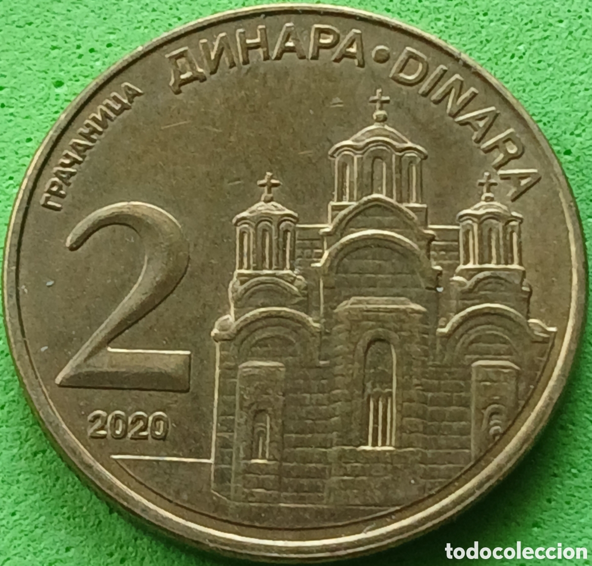 Monedas antiguas de Europa: Serbia 2 dinares 2020 km#55