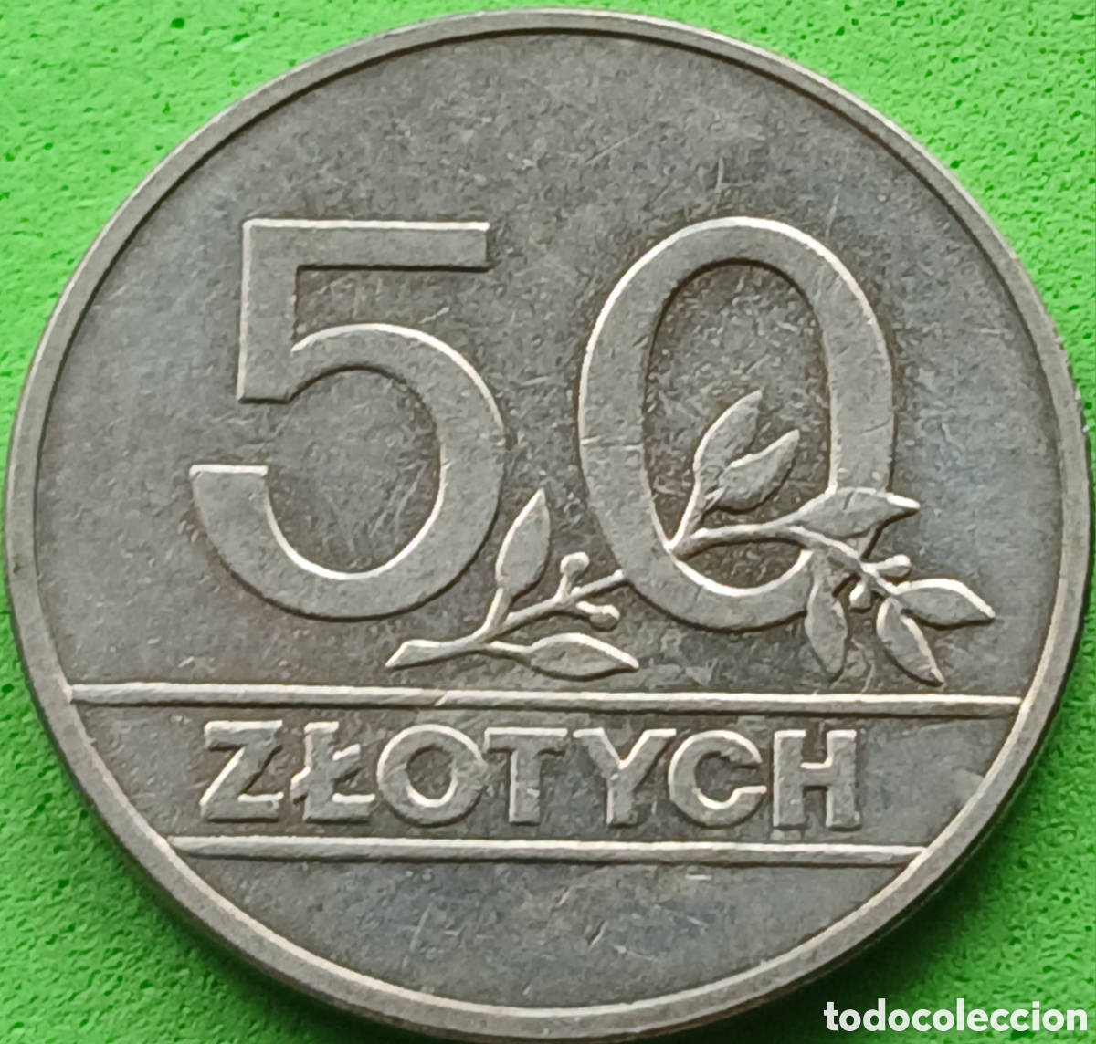 Monedas antiguas de Europa: Polonia 50 zlotych 1990 Y#216