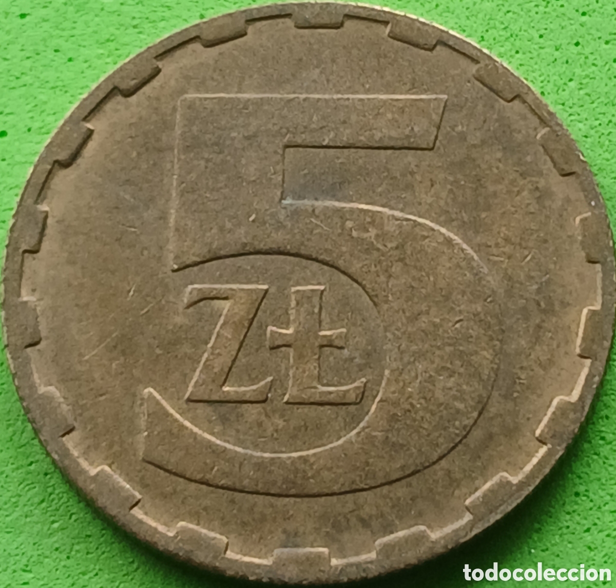 Monedas antiguas de Europa: Polonia 5 zlotych 1988 Y#81.2