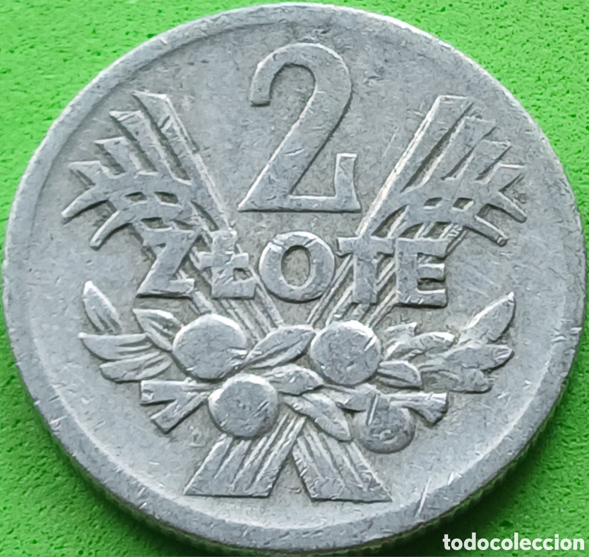 Monedas antiguas de Europa: Polonia 2 zlote 1958 Y#46