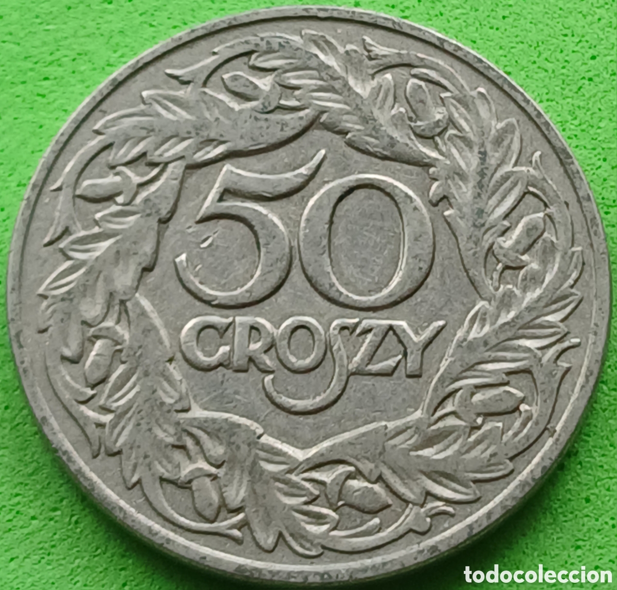 Monedas antiguas de Europa: Polonia 50 groszy 1923 Y#13