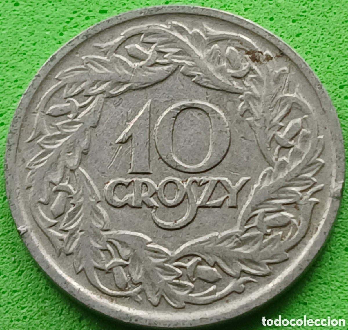 Monedas antiguas de Europa: Polonia 10 groszy 1923 Y#11