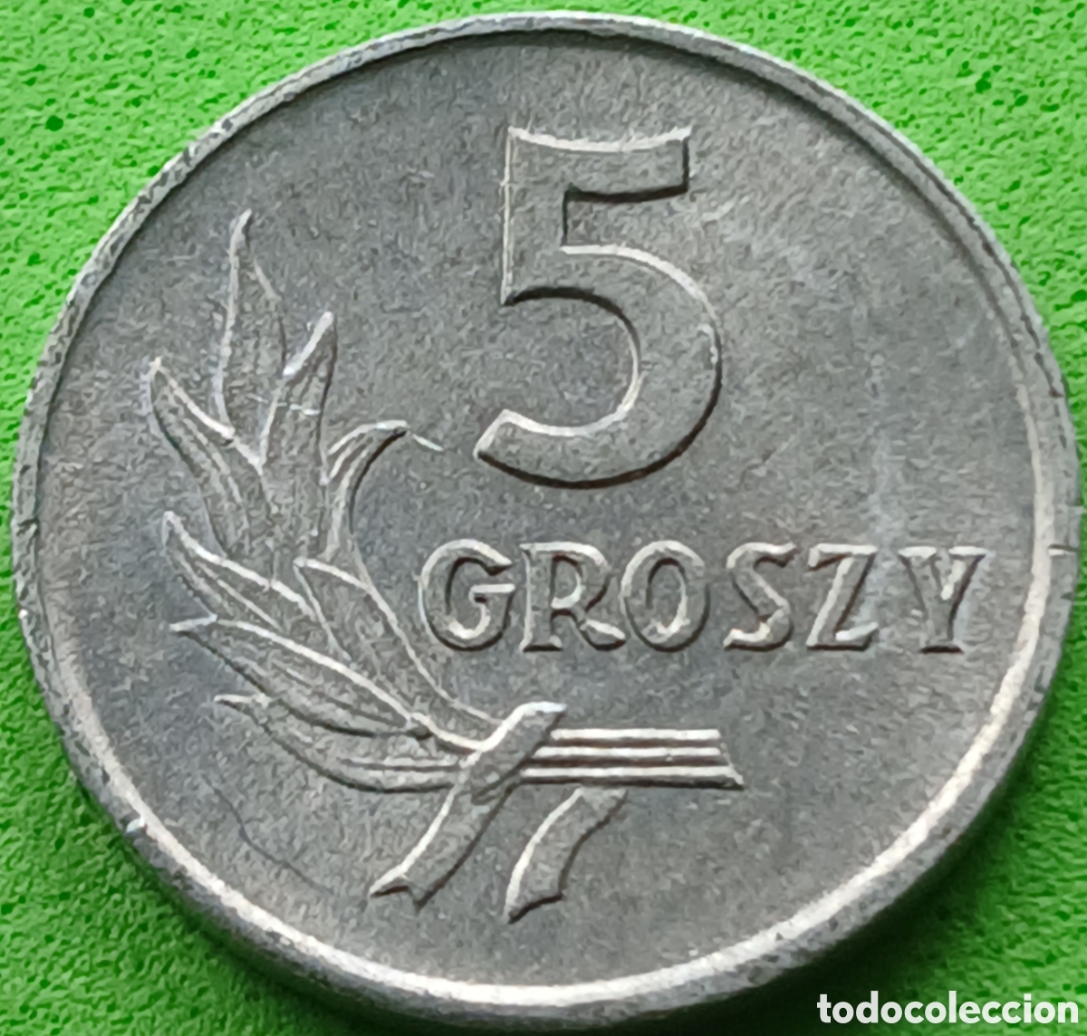 Monedas antiguas de Europa: Polonia 5 groszy 1962 Y#A46