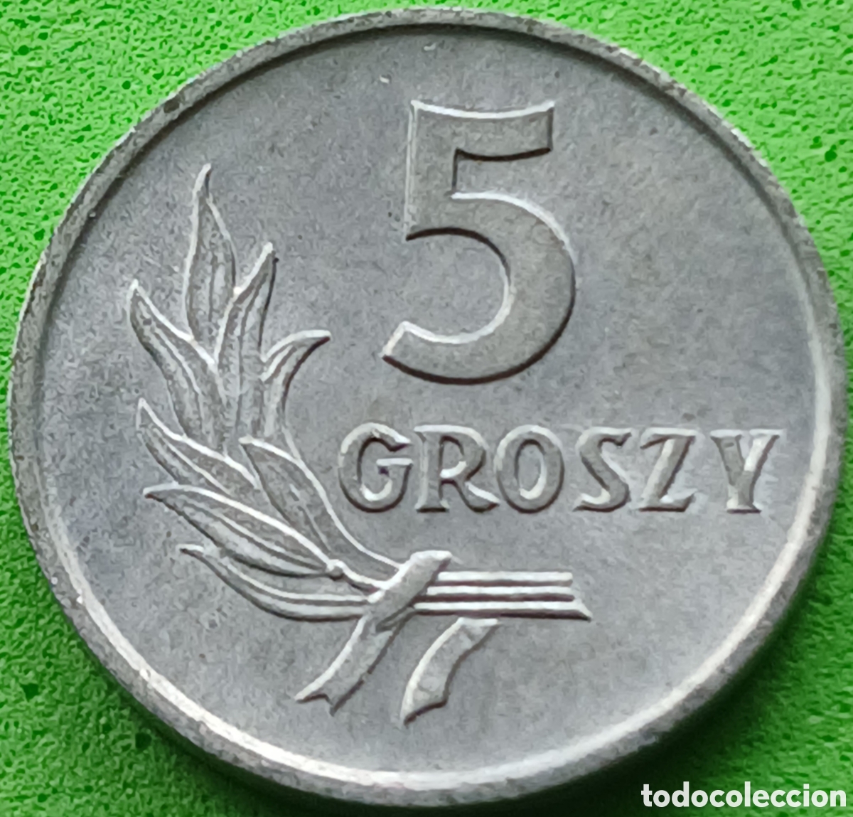 Monedas antiguas de Europa: Polonia 5 groszy 1970 Y#A46
