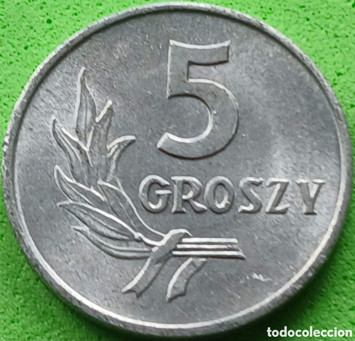 Monedas antiguas de Europa: Polonia 5 groszy 1971 Y#A46