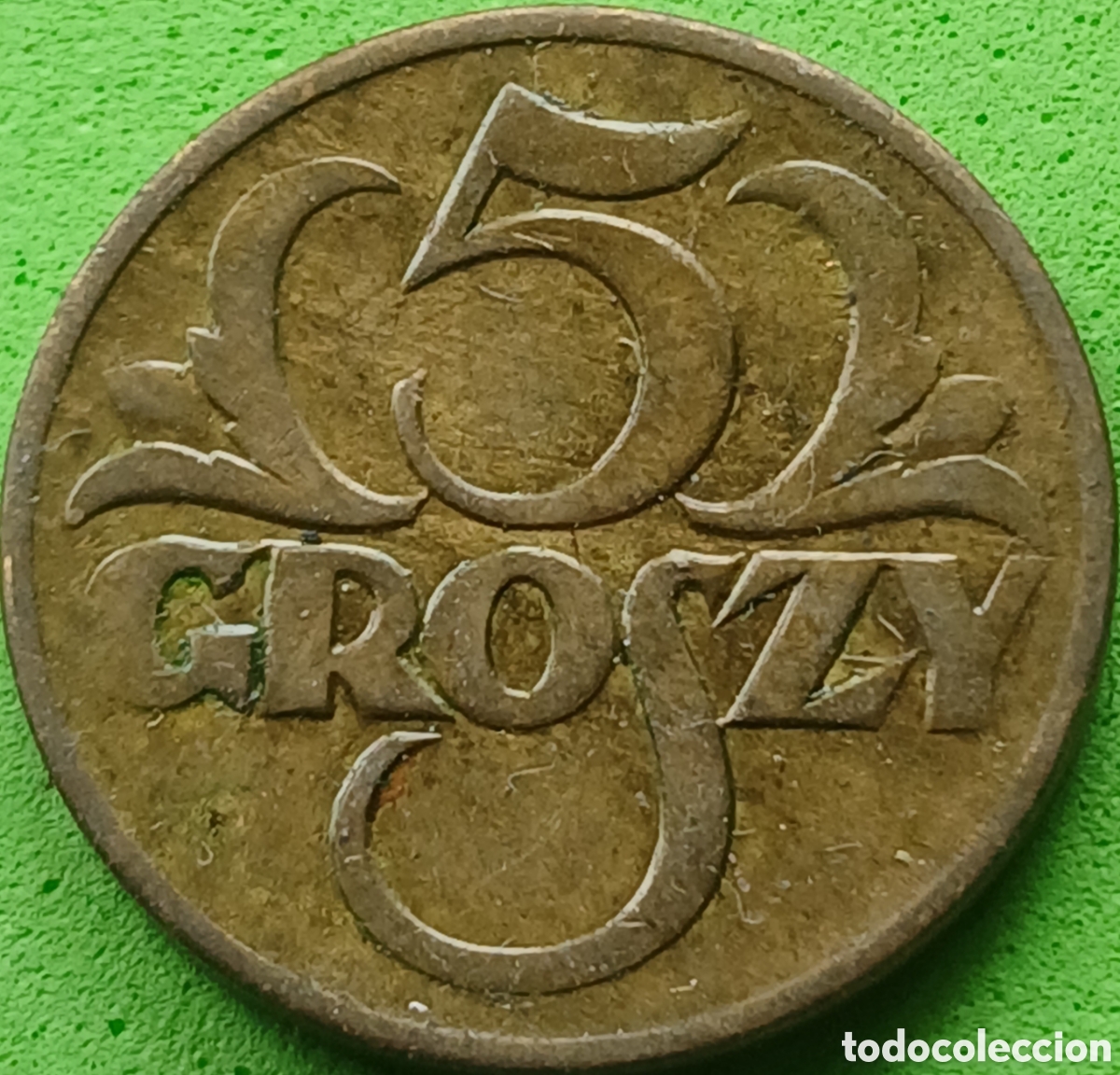 Monedas antiguas de Europa: Polonia 5 groszy 1923 Y#10
